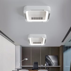 LED Bladeless Ceiling with Light