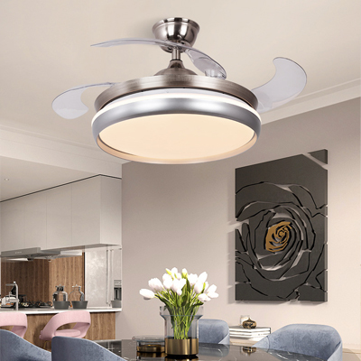 LED Telescopic fan