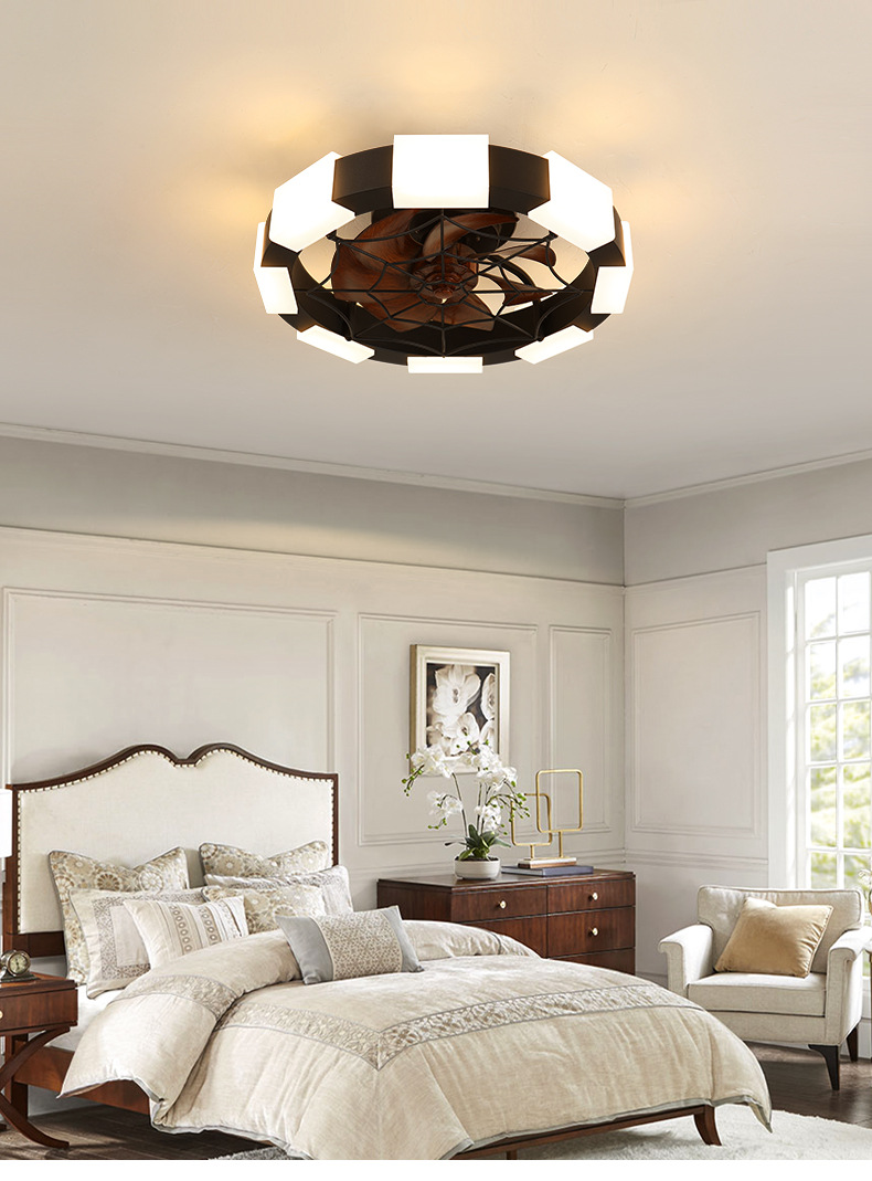 iron ceiling fan lamps