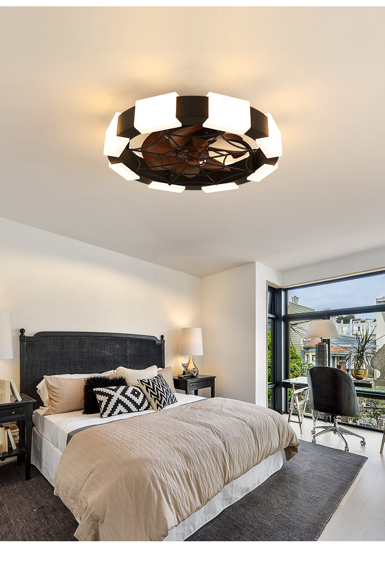 iron ceiling fan lamps