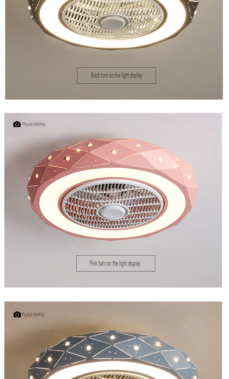 Children's bedroom fan