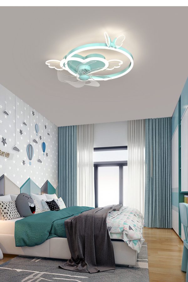 Flush mount ceiling fan