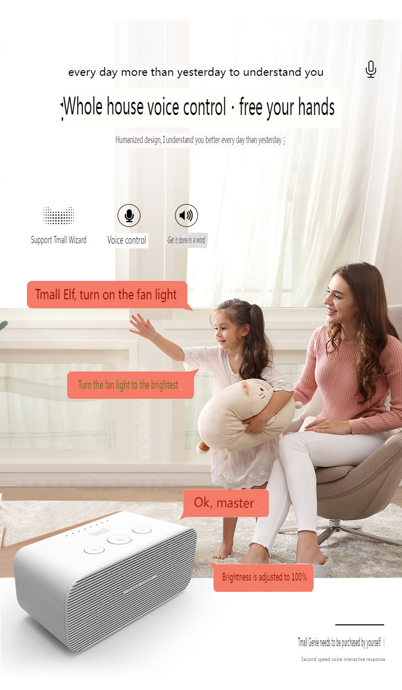 360 degree rotating ceiling children's fan light