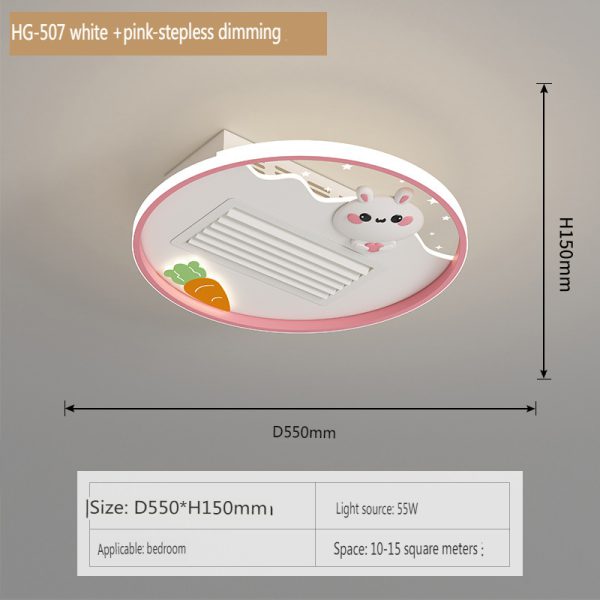 Low profile ceiling fan