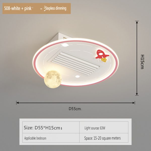 Low profile ceiling fan