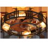 iron ceiling fan lamp