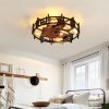 iron ceiling fan lamp