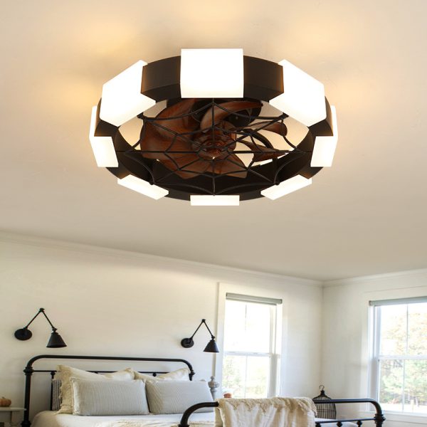 iron ceiling fan lamps