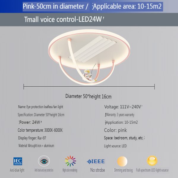 Manufacturer of ceiling mounted children's fan lights