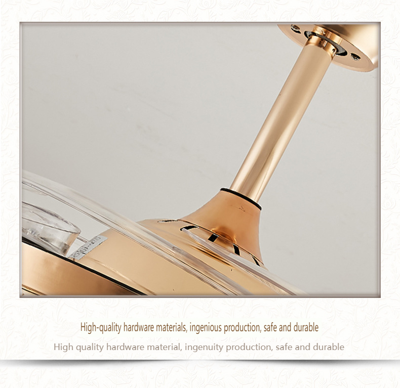 OEM & ODM Crystal Ceiling Fan Light