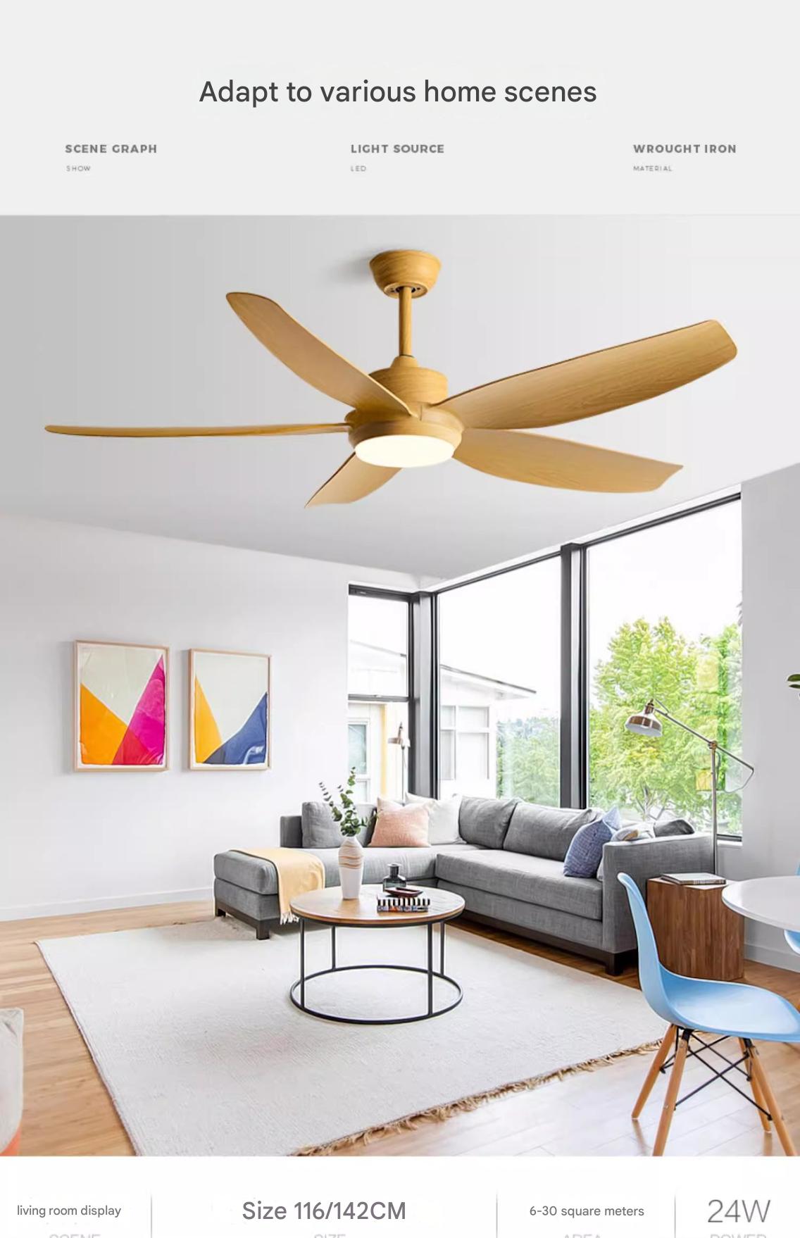 Wood Blade Ceiling Fans