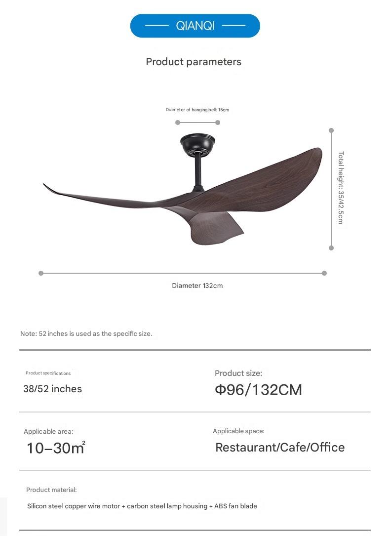 Finger-Proof Ceiling Fan