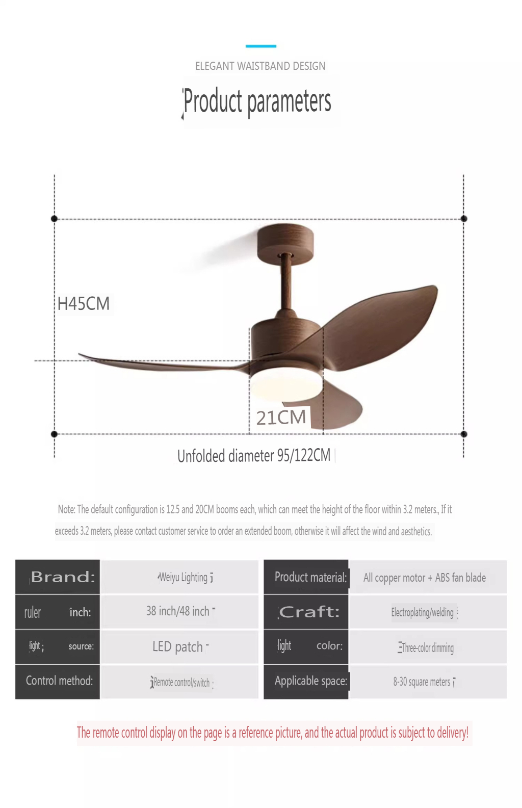 Modern Smart Fan with Light Manufacturer