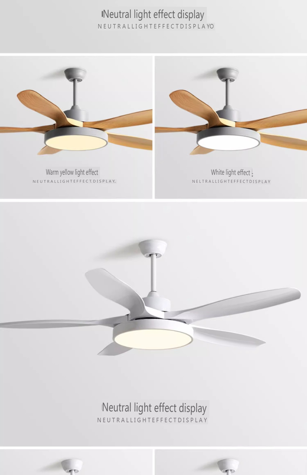 Trial Order Ceiling Fan Factory
