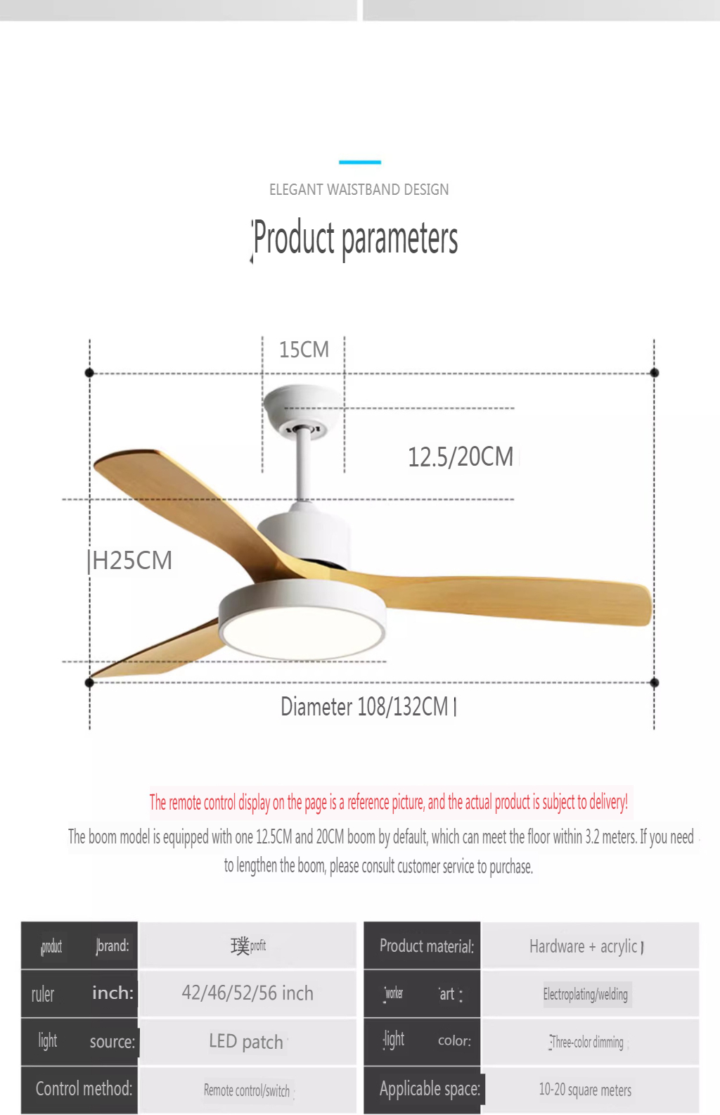 Energy Saving Ceiling Fan
