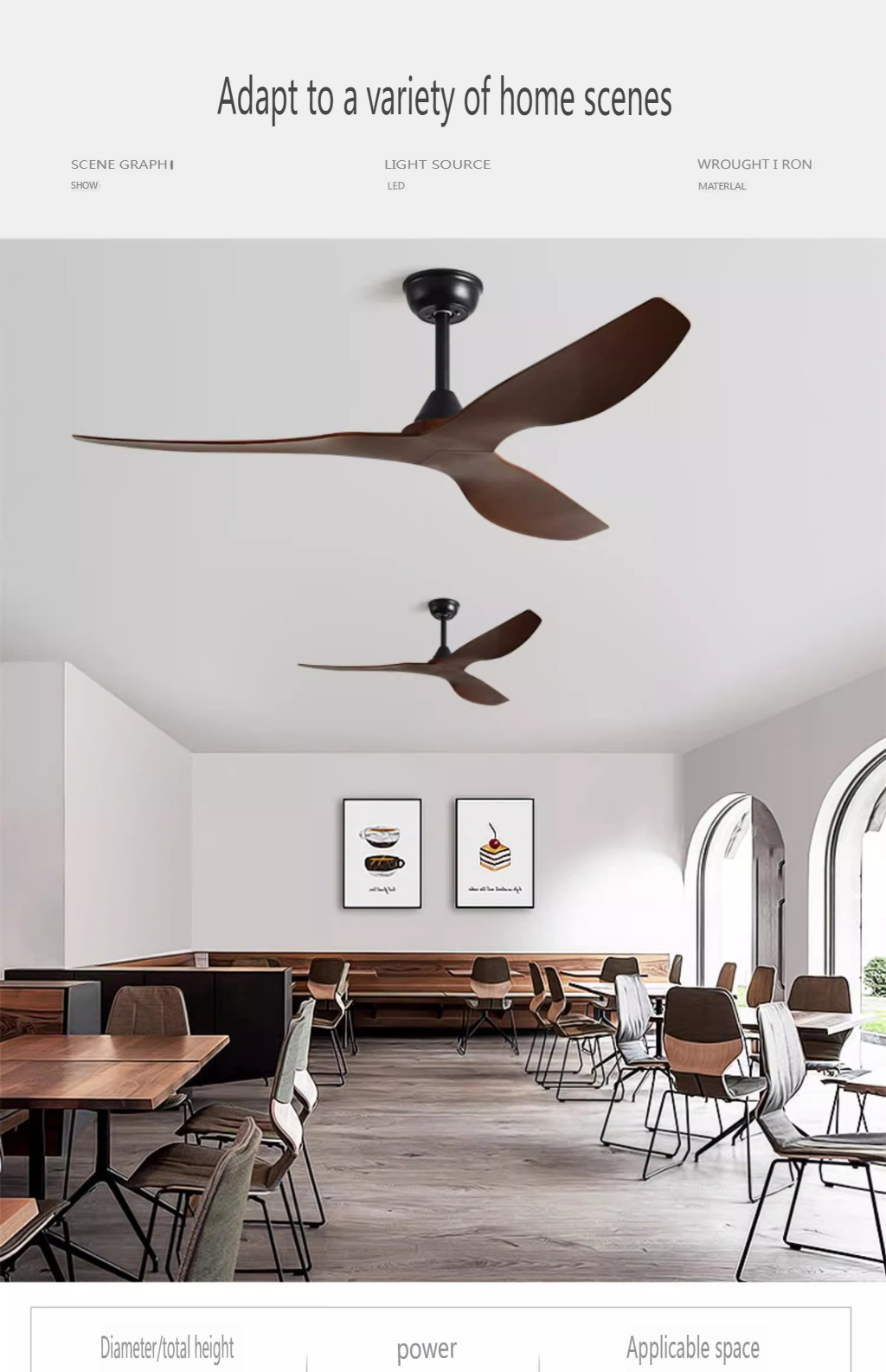 Lightweight Ceiling Fan Supplier