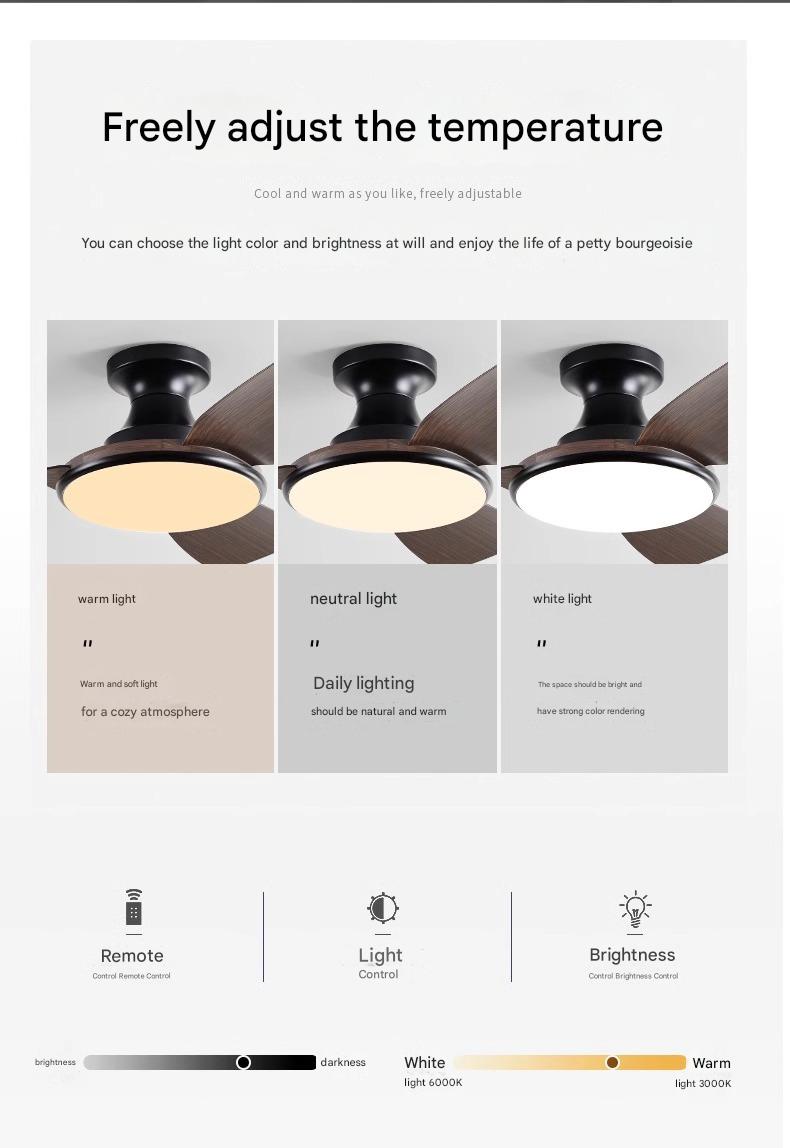 Remote Control Ceiling Fan