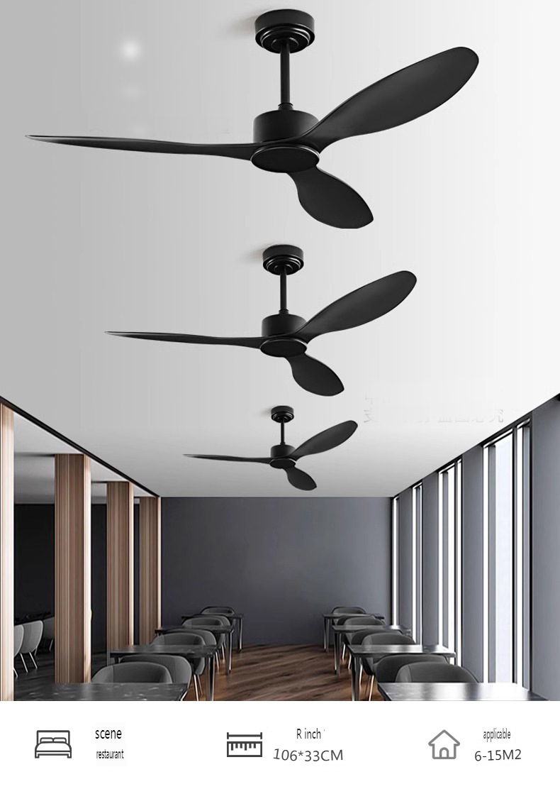Modern Ceiling Fan with Light