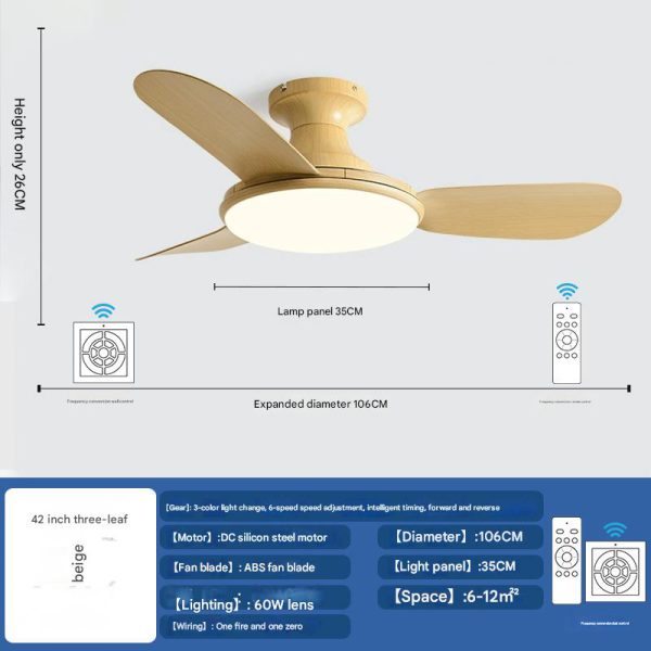 Ceiling Fan with LED Light