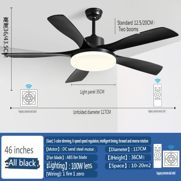 ABS Ceiling Fan with Light Factory