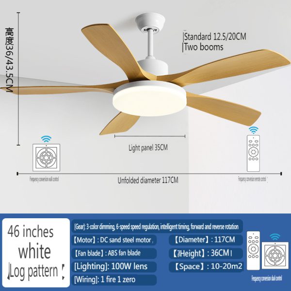 ABS Ceiling Fan with Light Factory