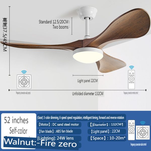 Modern Ceiling Fan with Light