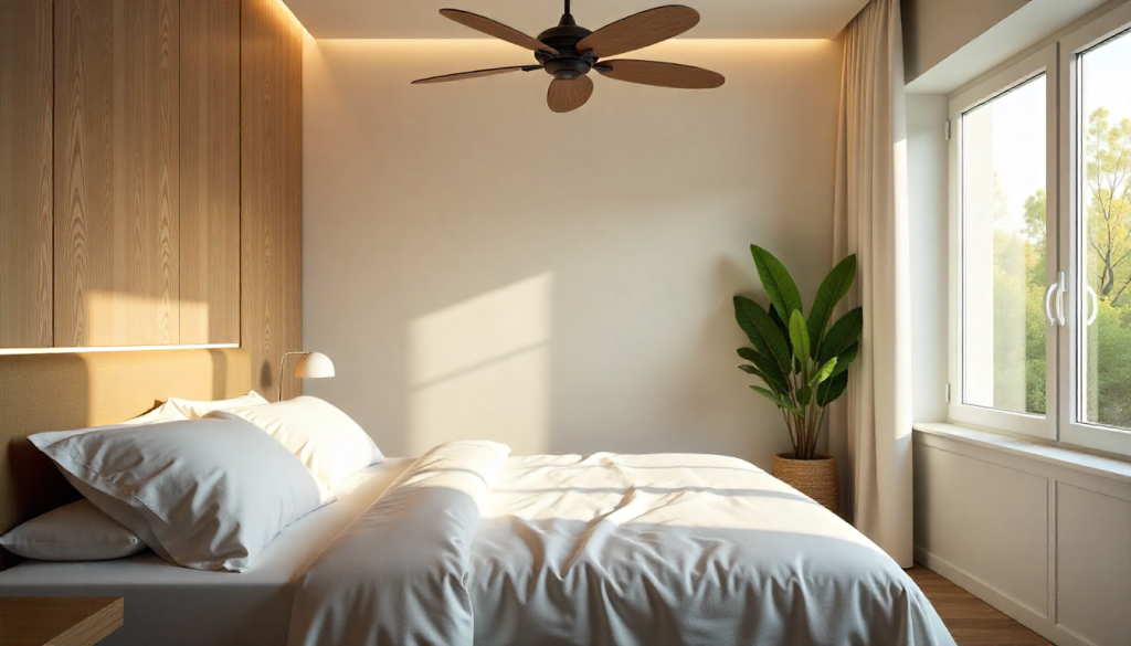 Hotel Guest with the Right Ceiling Fans